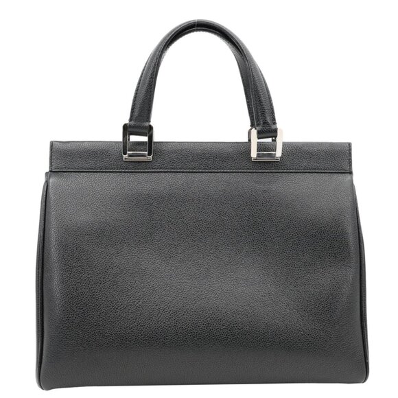 Gucci  Zumi Medium Leather Top Handle Shoulder Bag Black 564714 - Picture 3 of 12